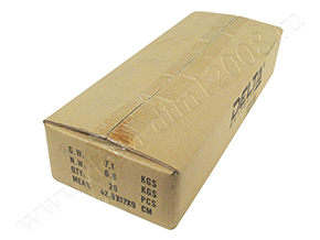 Упаковка аккумулятора Delta DTM 12008. Фото №1